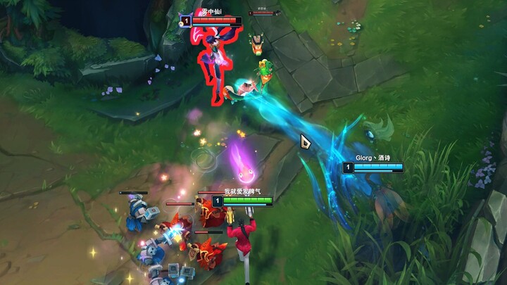 الخصم: لوشيان في المسار السفلي بنسق قاتل، أنا جاد!