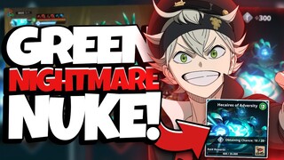 SEASON 1 ASTA INSANE 800,000 NUKE! HOW TO BEAT GREEN GUILDBOSS NIGHTMARE STAGE - Black Clover Mobile