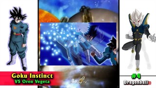 Tiến hóa sức mạnh Super Dragon ball Heroes - Goku Dấu Hiệu Đấm Oren Vegeta