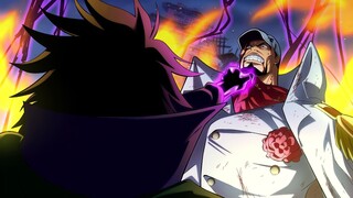 DRAGON VS AKAINU! Full Fight! - One Piece