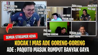 Mas Ade Goreng-goreng : Paquito Masuk Rumput Banyak Gaya Bert ! Alasan Channel Oura Ganti Nama !