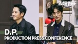 D.P. Netflix｜Eng Sub Press Conference (ft. Jung Hae-in, Koo Kyo-hwan, Kim Sung-kyun, Son Seok-koo)