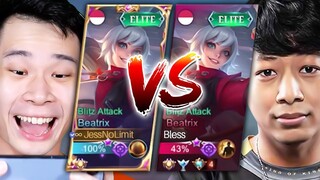 Aku 1 VS 1 Lawan Top Global Beatrix - Mobile Legends