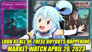 Look At All Of These Buyouts Happening! Yu-Gi-Oh! Market Watch April 26, 2023