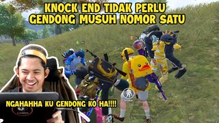 KNOCK END GA PERLU GENDONG MUSUH NOMOR SATU NGAHAHAHA!!!!