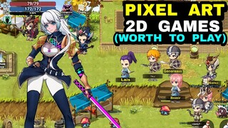 Top 13 BEST of PIXEL ART Games Mobile (WORTH TO PLAY) Pixel game Android iOS