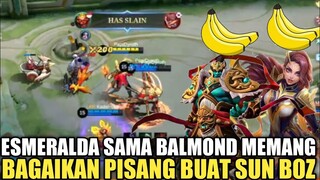 ESMERALSA & BALMOND MEMANG IBARAT PISANG BUAT MONYET EMPUK BANGET