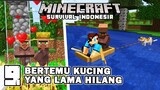 VILLAGER MENIKAH DAN KUCINGKU KEMBALI PULANG❤️😸 - Minecraft Survival Indonesia (Ep.9)