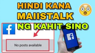 PAANO PARA WALANG STALKER ANG FACEBOOK PROFILE NATIN | NO MORE STALKER | JOVTV