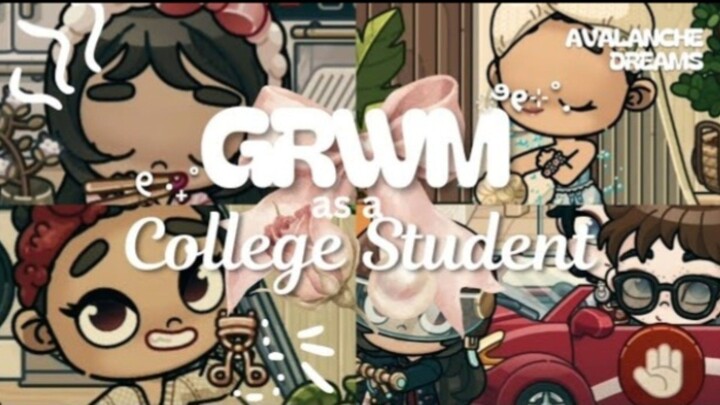 Get Ready With Me as a College Student📚🎀୧ ‧₊˚ || Avatar world/Pazu Roleplay #avatarworld #pazu