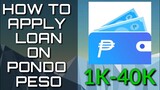 How to Apply for Loan on PONDO PESO 2019