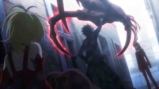 Kamijou Touma Meets Fiamma A Certain Magical Index III Episode 14 .