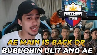 AE IS BACK NA BA ? OR BUBUOHIN NA NATIN ANG AETHER MAIN ANO SA TINGIN NIYO MGA IDOL