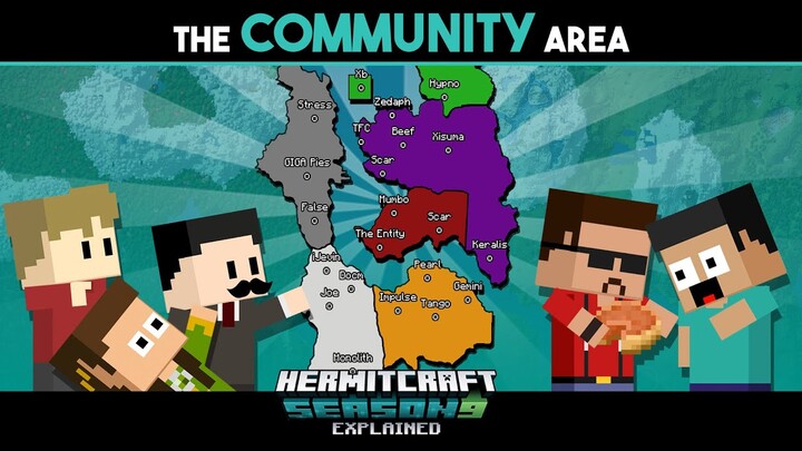 Hermitcraft 9: The COMMUNITY AREA Explained