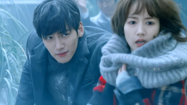 “She’s leading him on the run, while he’s sneering…”