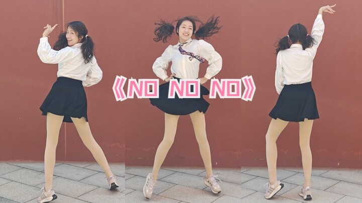 Super sweet double ponytails are here~ "NO NO NO" Apink