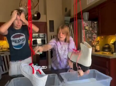 Whose kettle just boiled?