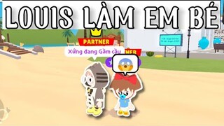 PLAY TOGETHER | LOUIS Bất Ngờ Trở Thành Em Bé - ANGEL Giành Ăn Với Em Bé