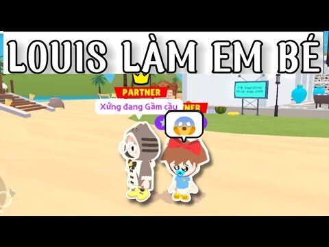 PLAY TOGETHER | LOUIS Bất Ngờ Trở Thành Em Bé - ANGEL Giành Ăn Với Em Bé