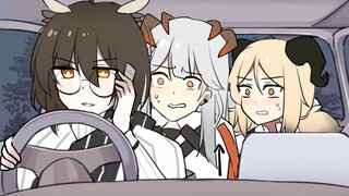 Tuy nhiên, trò đùa Halloween của Rhine Life...[Arknights viết tay]