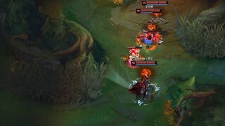 Hướng dẫn sử dụng chiêu W của Ornn trên toàn bản đồ: True Bellows Breath of Fire, đứng ở đường giữa 