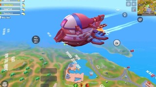 NGÁO CÙNG TITAN TEAM ĐI SĂN, HỦY DIỆT CẢ BẢN ĐỒ TRONG MINI WORLD ROYALE p1
