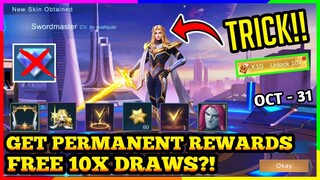 HOW TO GET LANCELOT SWORDMASTER SKIN FREE / THE LEGEND OF SWORD EVENT IN MLBB