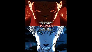 GOJO VS SUKUNA (AFTER CHAPTER 235) #shorts #anime #jujutsukaisen #sukuna #gojo