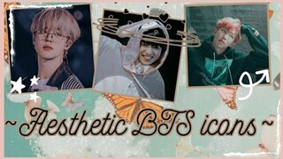Aesthetic BTS icon decals / decal id | zushi