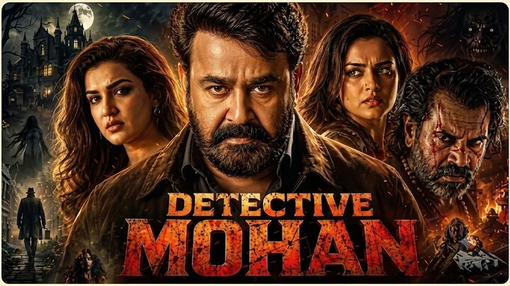 Mohanlal New Blockbuster South Mystery Thriller HD Movie Detective Mohan (2026