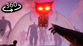 360° POV - Maxwell The Cat starts the RUMBLING!