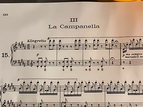 Pelajari “The Bell” karya Liszt dalam 1 menit – Panduan super rinci & berhati-hati: Kalau setelah no