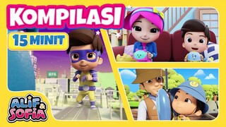 Alif & Sofia | Kompilasi 15 Minit