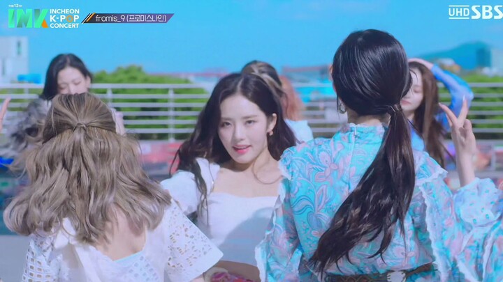 【4K LIVE】fromis_9 – WE GO (211001 SBS UHD INK Incheon K-POP Concert)
