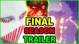 Eren Vs WarHammer Titan Revealed! Attack on Titan Season 4 Trailer! New Studio CONFIRMED