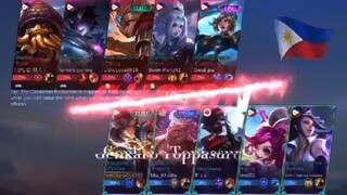 First Rank of End Season MLBB (GUSION) GAME PLAY