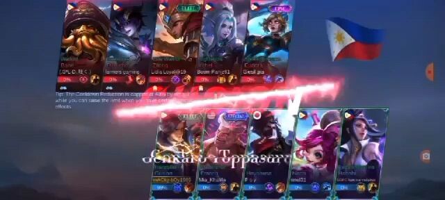 First Rank of End Season MLBB (GUSION) GAME PLAY