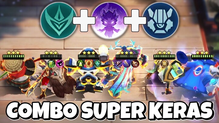 COMBO BATU SUPER KERAS!! PAO 3 GUARDIAN MECHA SQUAD!! DARAHNYA TEBAL BANGET PAKCOY!! MAGIC CHESS