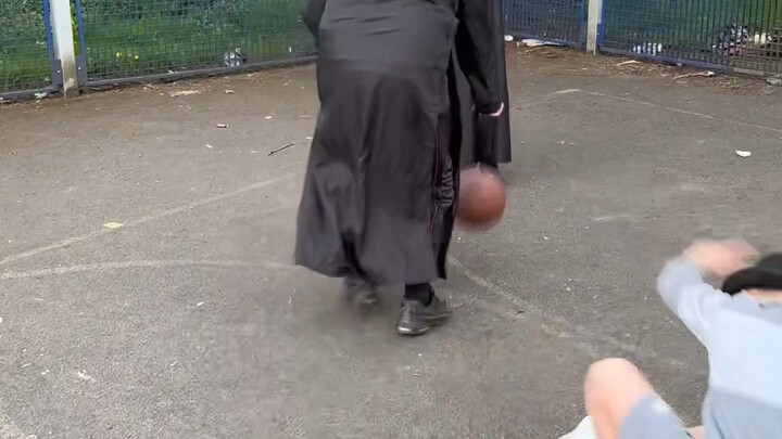 Does the master play basketball?
