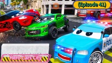 Hero Cars City (Episode 41) Screen on