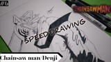 speed drawing🎨 CHAINSAW MAN/DENJI🔥