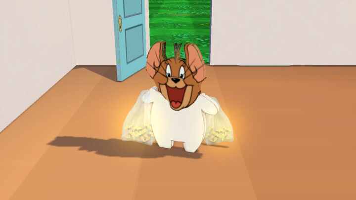 Jerry saw you lose three times in a row, so he bought carrots to comfort you.