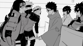 [Doujin painting - dubbing][Naruto] I am so sad