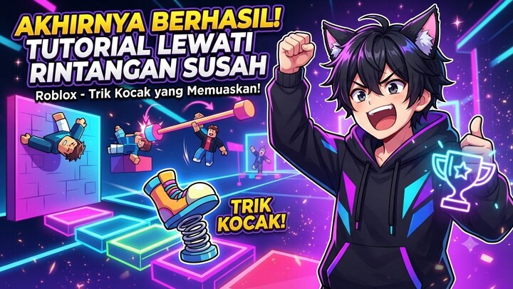 Akhirnya Berhasil! Tutorial Lewati Rintangan Susah
