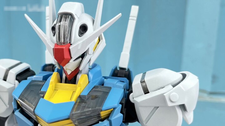 แข็งแกร่งและหล่อที่สุด! "แม่มดแห่งปรอท" 1:60 Fengling Gundam เป็นการโจมตีที่แข็งแกร่ง (การพิมพ์ 3D +