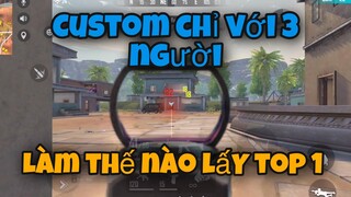 [FREE FIRE] CÙNG SHADOW BẮN CUSTOM CHỈ VỚI 3 NGƯỜI , DARK KÉO TOP CỰC MẠNH