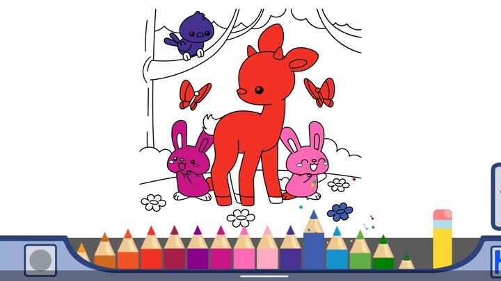 Kids Fun🥰🥰🥰. Baby Drawing Cartoon. Awesome!!!