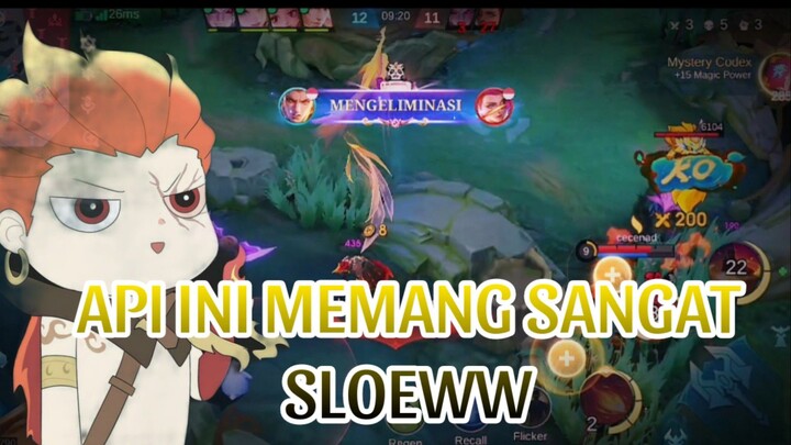API INI MEMANG SANGAT SLOEWW