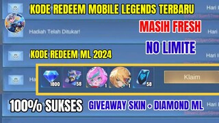 BURUAN REDEEM! KODE REDEEM ML TERBARU KODE REDEEM MOBILE LEGENDS HARI INI UPDATE MARET 2024