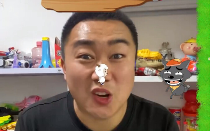 Today the kids are playing a game where they have to find Pleasant Goat while Grey Wolf is on the pr